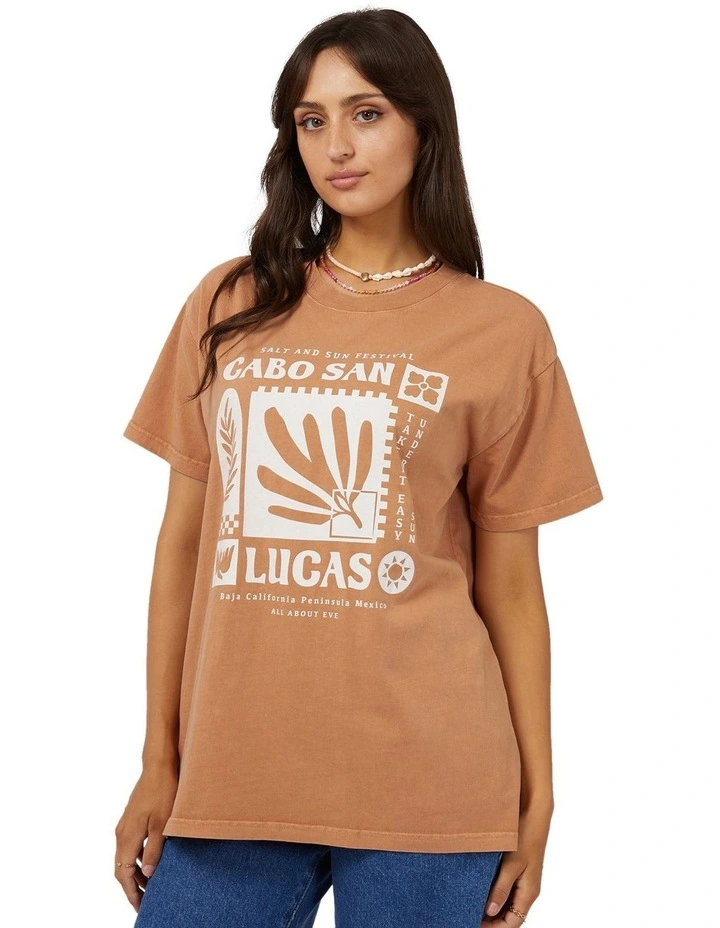 Baja Standard Tee in Brown image 4