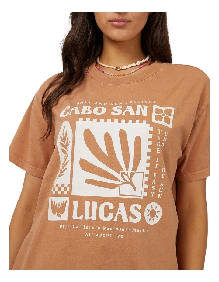Baja Standard Tee in Brown image 5
