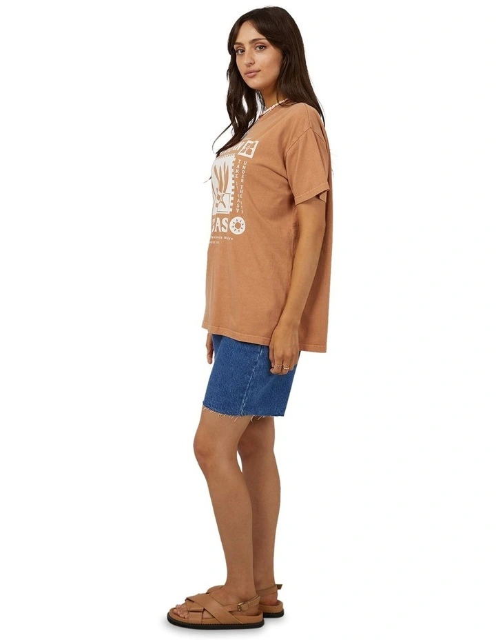 Baja Standard Tee in Brown image 6