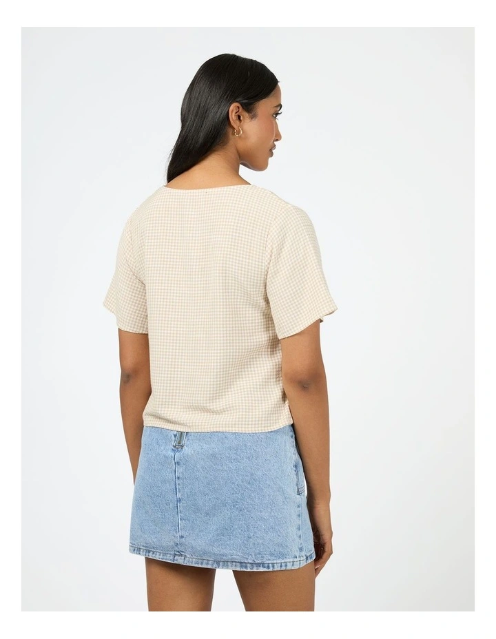 Hampton Top in Cream image 2