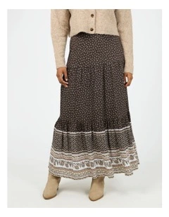 Vali Maxi Skirt in Multi