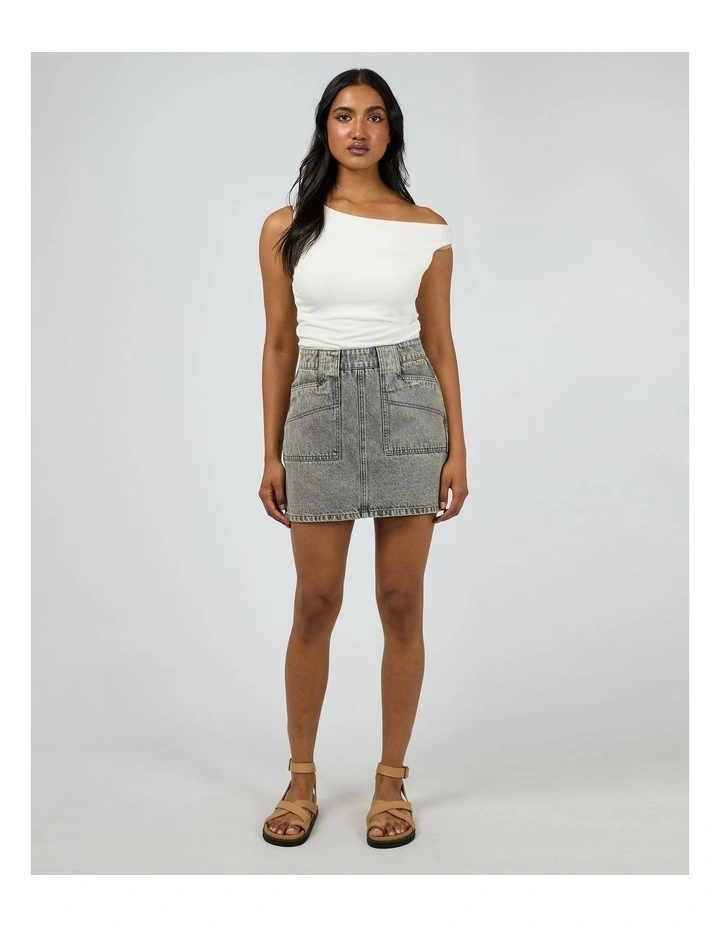 Becca Skirt in Grey image 5