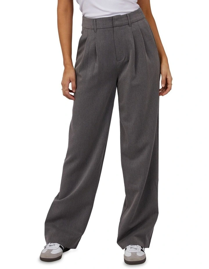 Lottie Pant in Charcoal image 1
