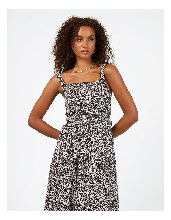 Mika Maxi Dress in Print image 6