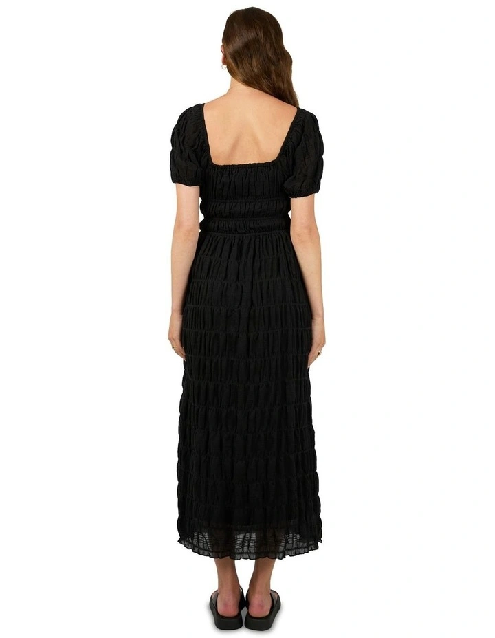 Maude Maxi Dress in Black image 3