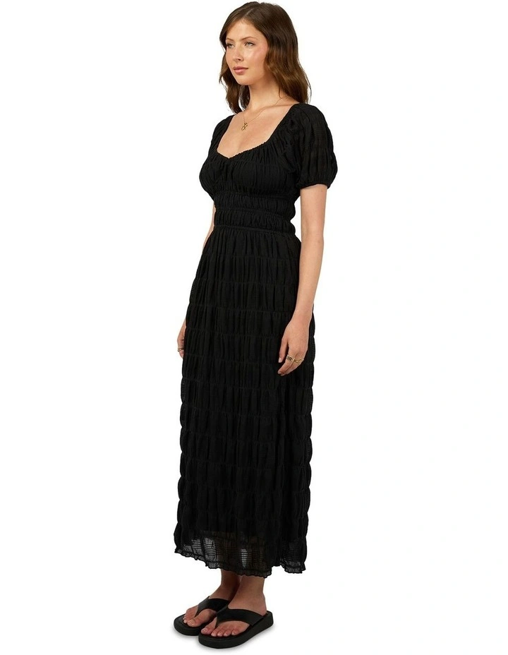 Maude Maxi Dress in Black image 4
