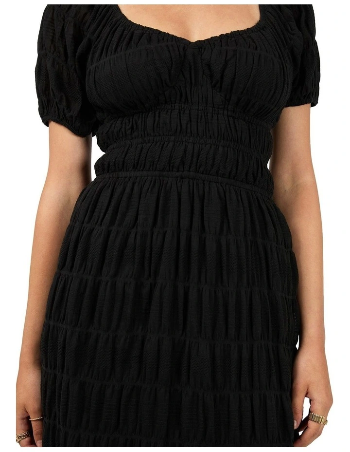 Maude Maxi Dress in Black image 5