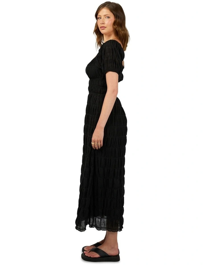 Maude Maxi Dress in Black image 6