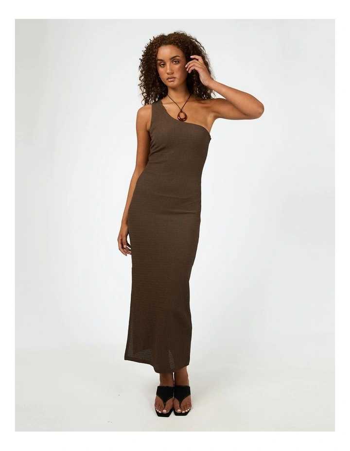 Mirador Maxi Dress in Brown image 1