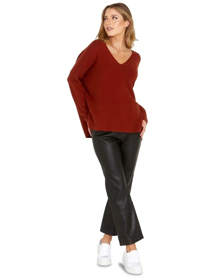 Ordinary Love V Neck Knit Top image 4