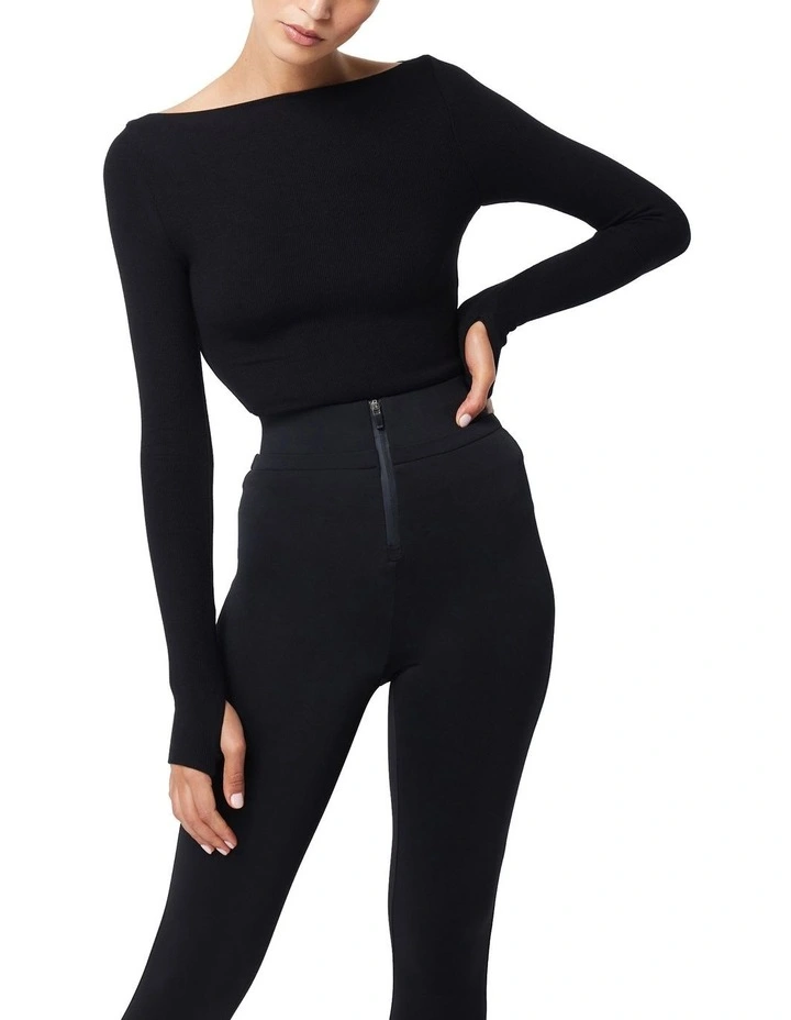 Camden Top in Black image 4