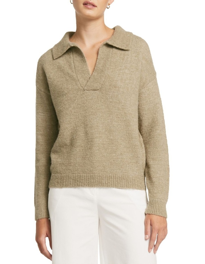 Friend Of Audrey Greta Polo Knit Top | MYER