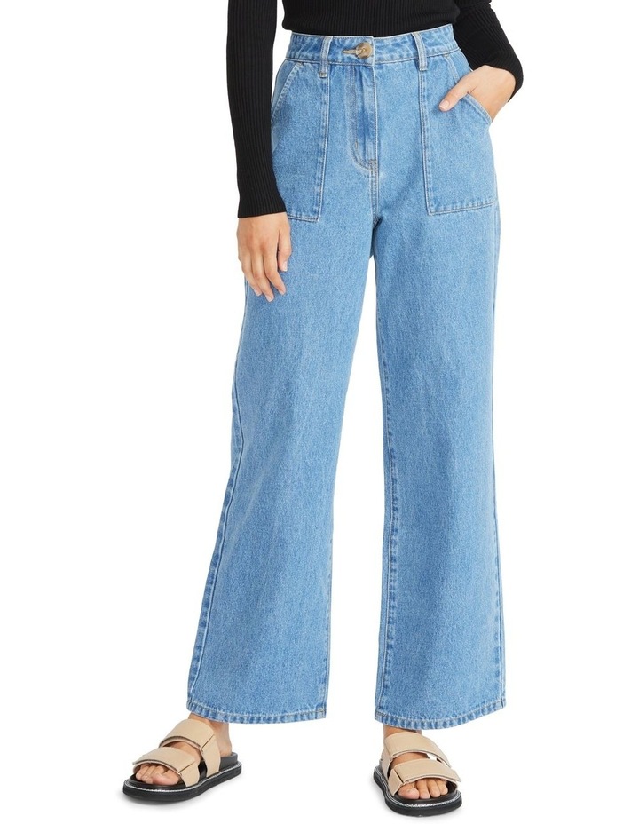Staple The Label Parker Wide Leg Jeans 