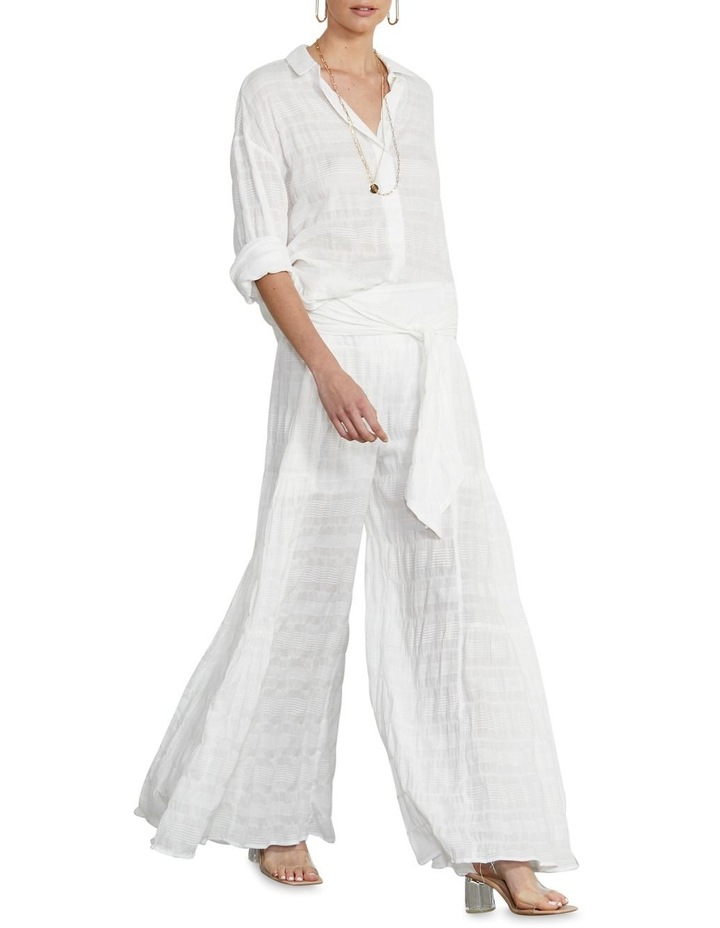 For You Wide Leg Pant White
