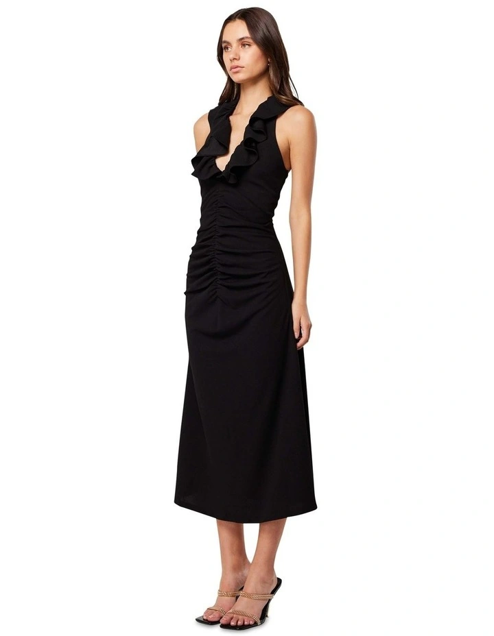 Zaina Dress in Black image 2