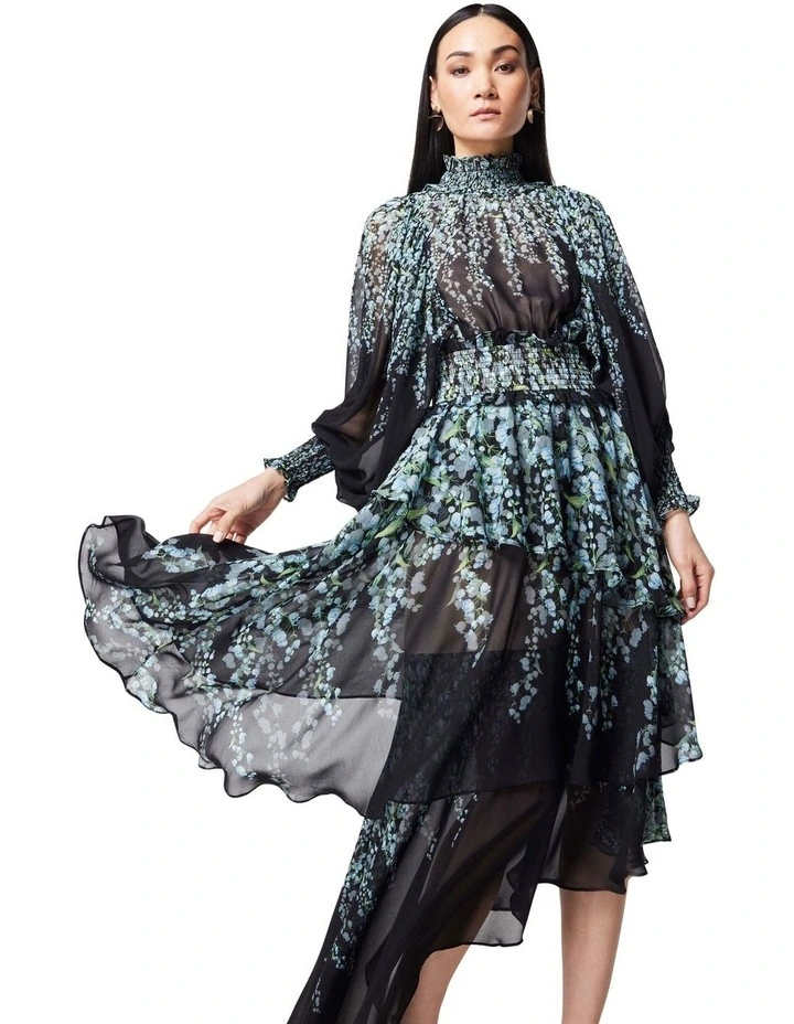 Astrid Dress in Black image 5