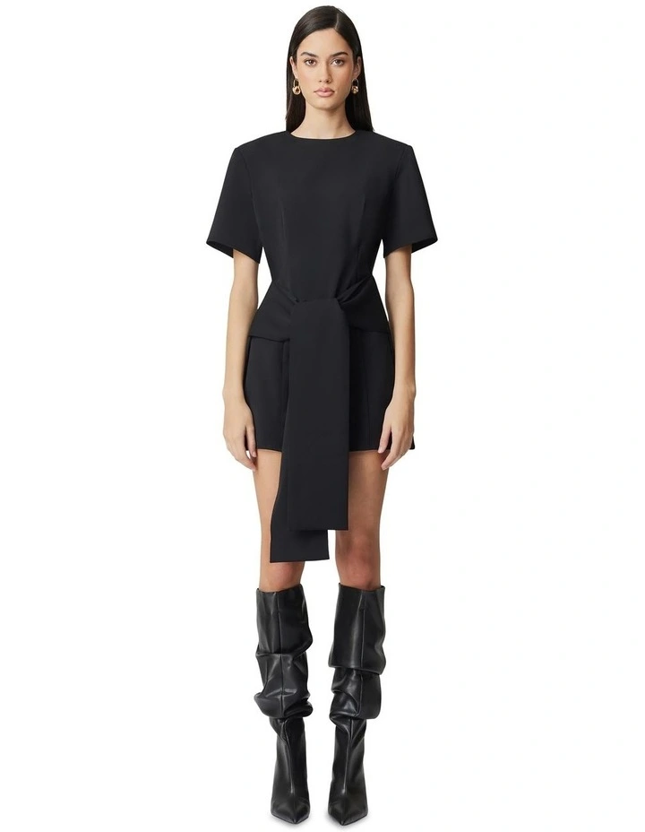 Noa Mini Dress in Black image 1