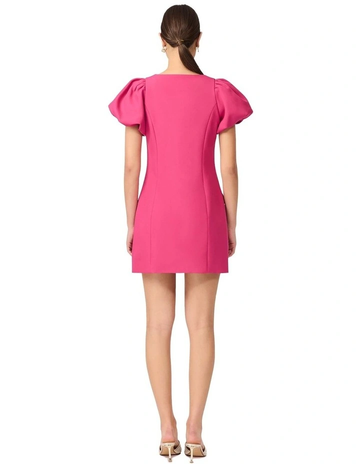 Elysie Blazer Mini Dress in Orchid image 2