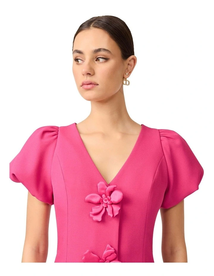 Elysie Blazer Mini Dress in Orchid image 6