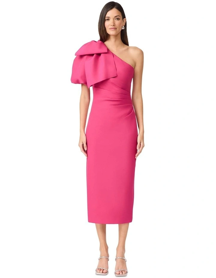 Elysie Midi Dress in Orchid image 1