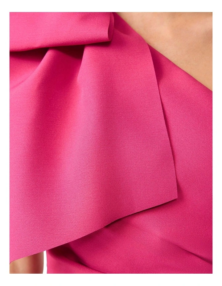 Elysie Midi Dress in Orchid image 6