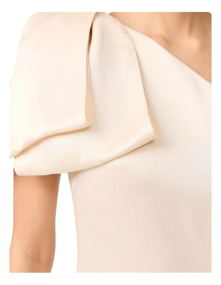 Ameera Midi Dress in Champagne image 7