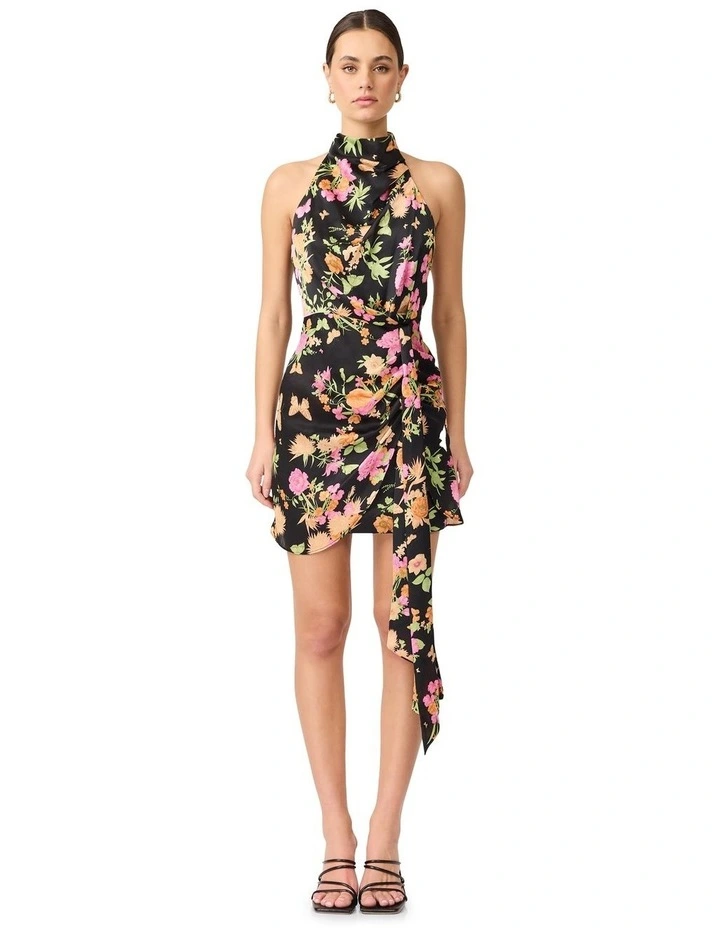Tessa Mini Dress in Black image 1
