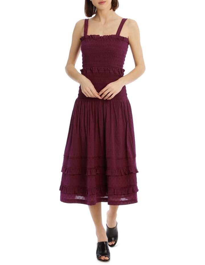 steele winnie midi dress