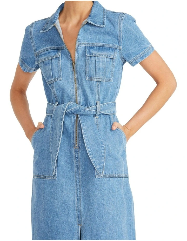 casual denim dress