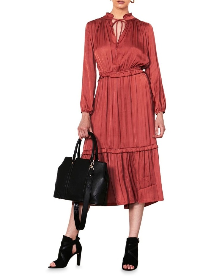 Midnight Flyer Dress in Red