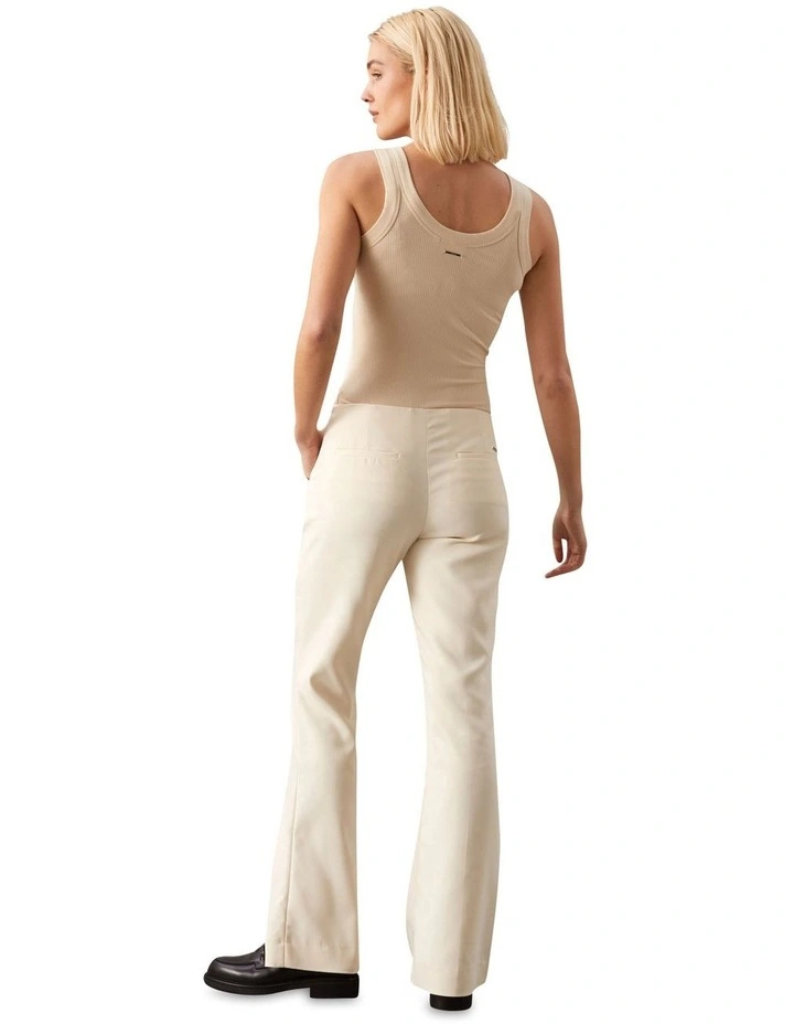 Modal Rib Slim Tank Top in image 2