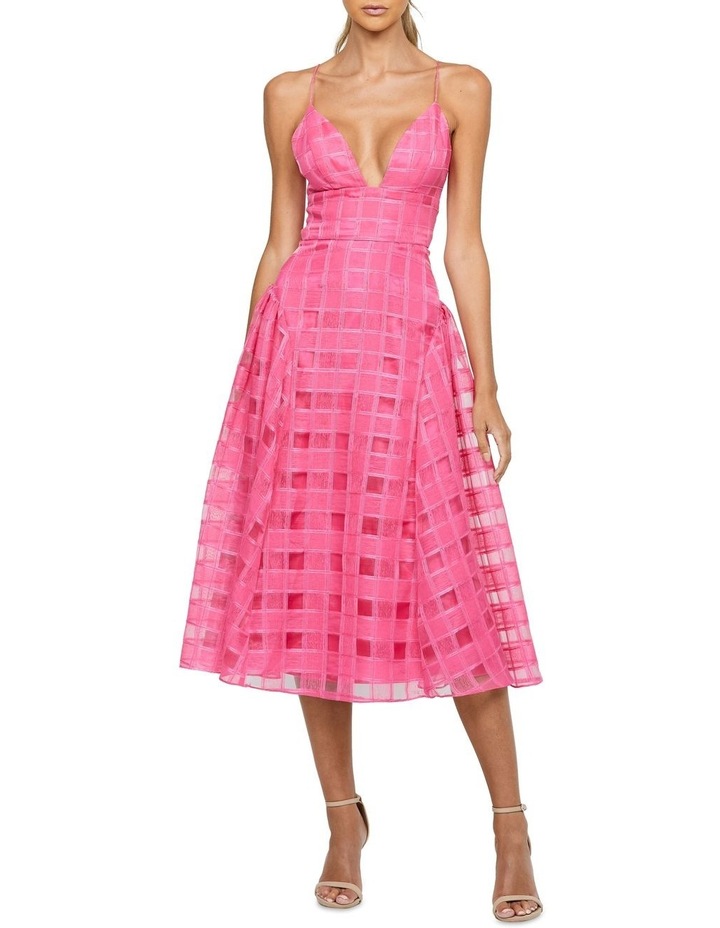 Kora V-Neck Aline in Barbie