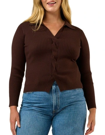 Bronti Knit in Brown