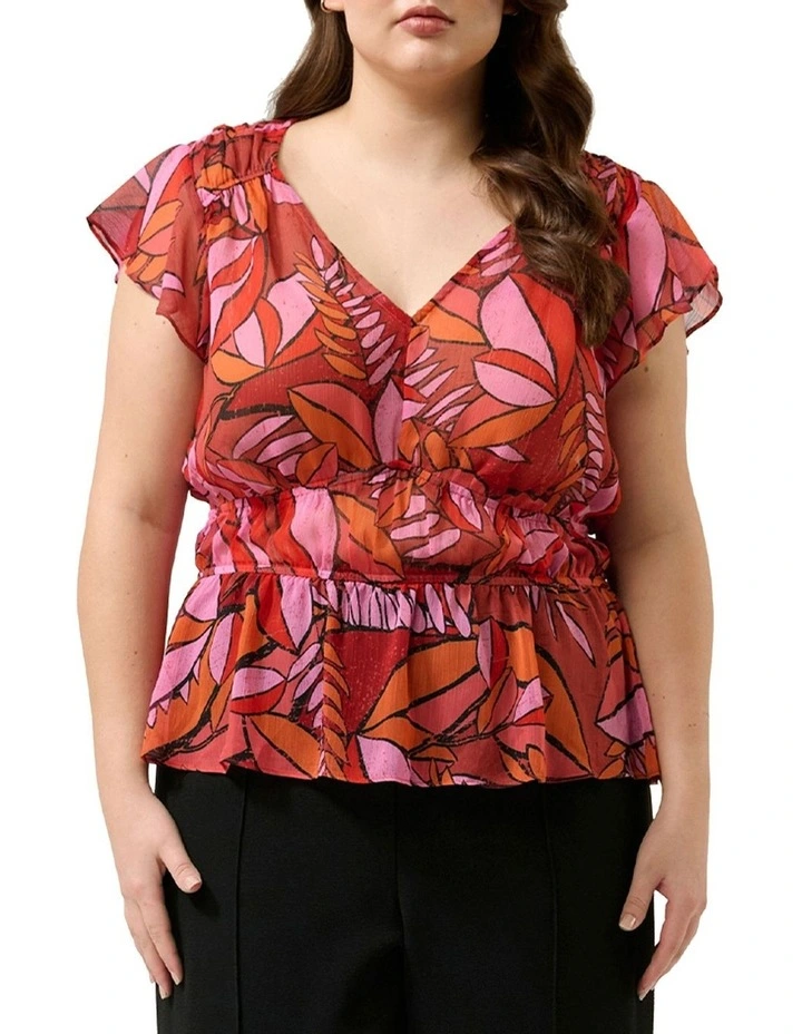 Aster Top in Print image 1