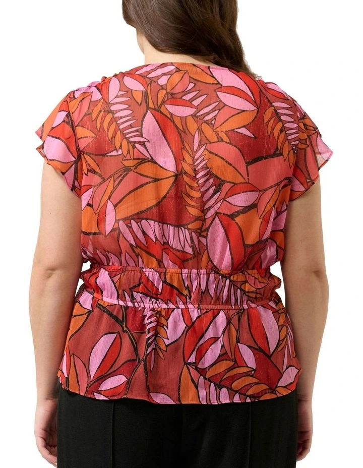 Aster Top in Print image 2