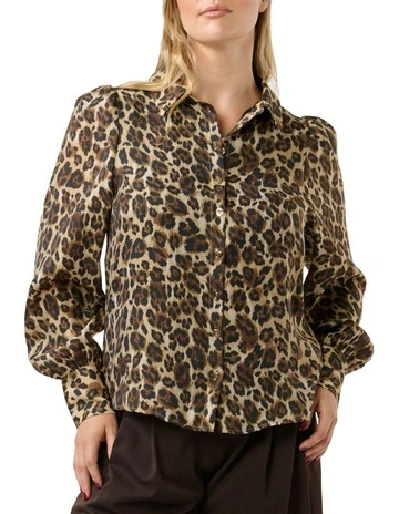 Zenith Shirt Print in Savannah Shade
