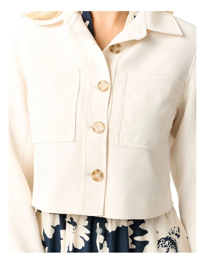 Marielle Jacket in White image 5