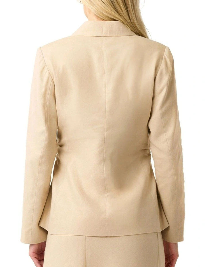 Isla Jacket in Cream image 3