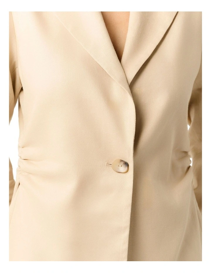 Isla Jacket in Cream image 5