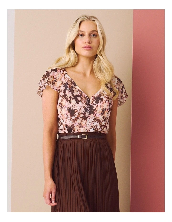 Liora Top in Jungle Floral image 2