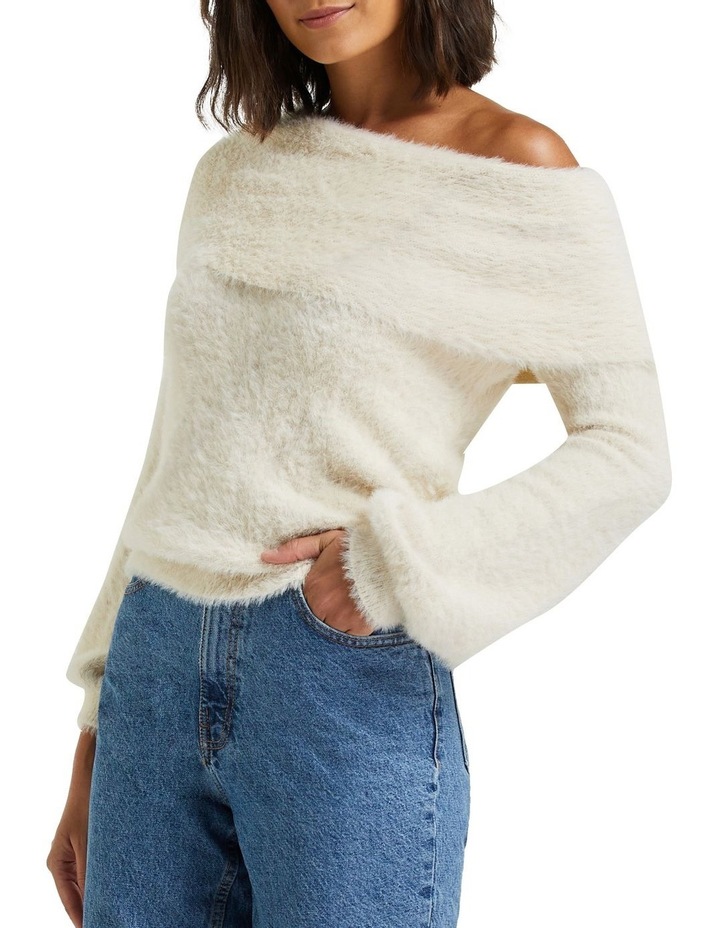 Stella Leah Knit Jumper Cream | MYER