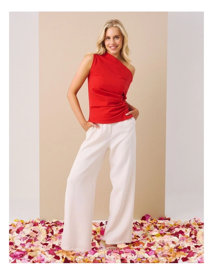 Zahara Pant in Vanilla image 2