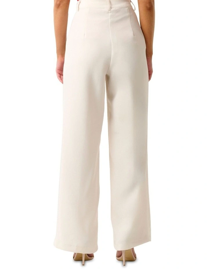 Zahara Pant in Vanilla image 3