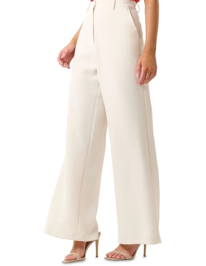 Zahara Pant in Vanilla image 4