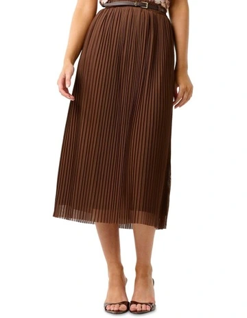 Espressia Skirt in Brown