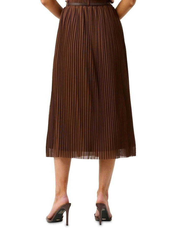 Espressia Skirt in Brown image 3