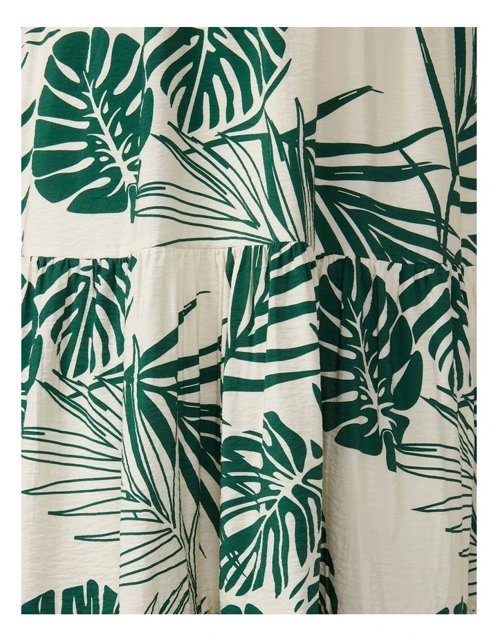 Conceal Garden Dress in Green/White image 4