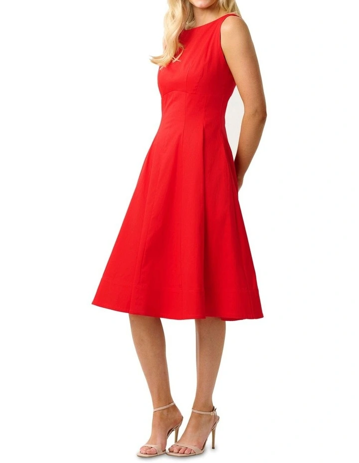 Mouline Rouge Dress in Red image 4