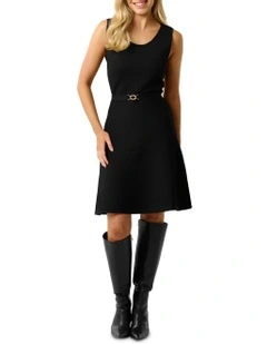 Solace Knit Dress in Chocolate