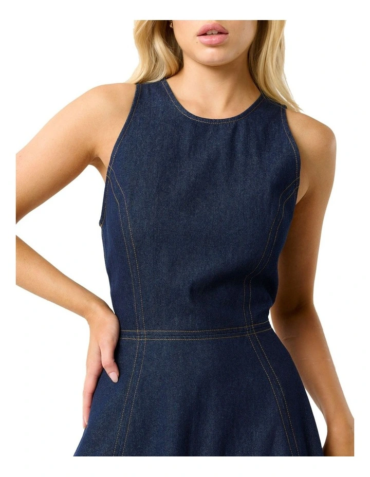 Denny Dress in Denim image 5